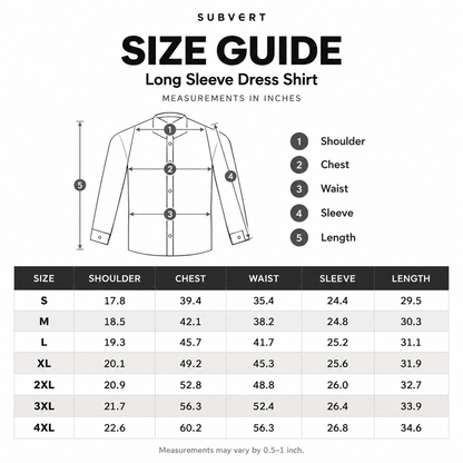 Subvert Long Sleeve Dress Shirt