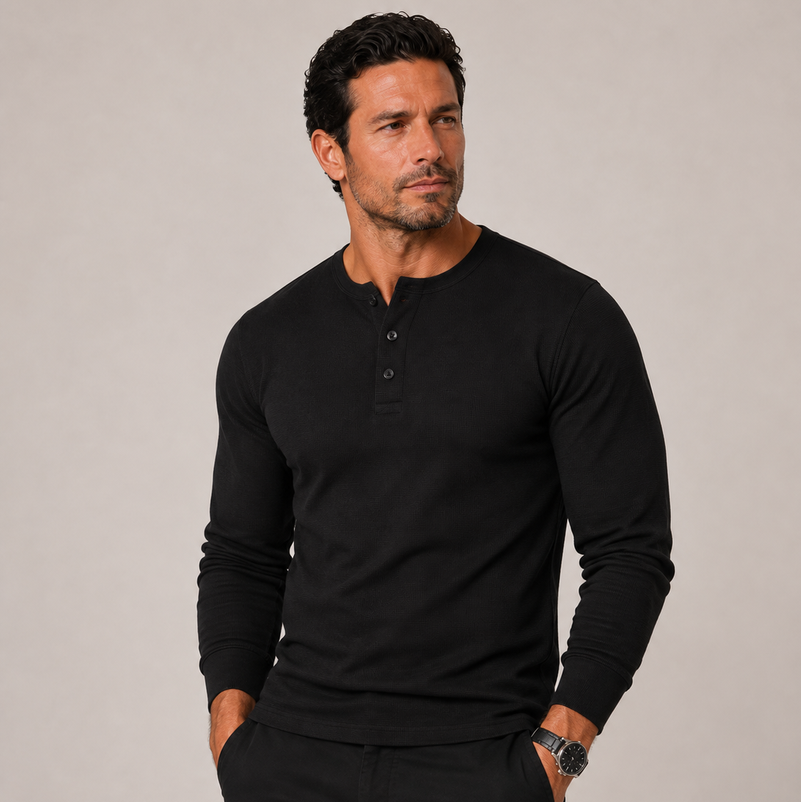 Subvert Long Sleeve Henley
