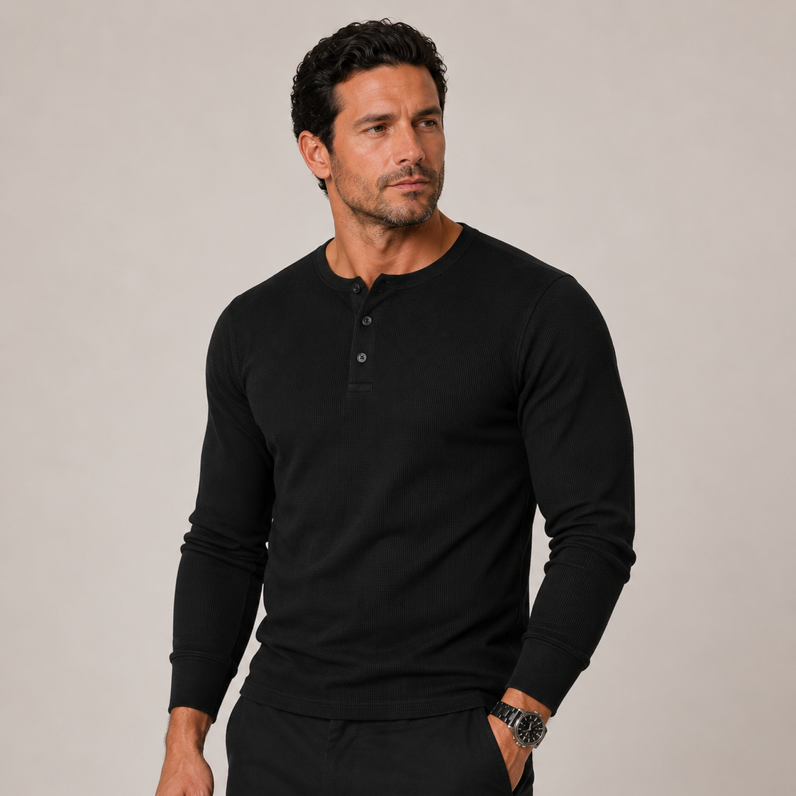 Subvert Long Sleeve Henley